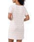 ფოტო #2 პროდუქტის Women's Printed Short-Sleeve Sleepshirt