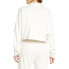 Puma Infuse Fashion Polo Crew Womens Off White Casual Tops 53342465