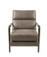 Фото #2 товара Gavin 28.5" Faux Leather Channel Accent Armchair