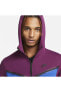 Фото #3 товара Толстовка мужская Nike Sportswear Tech Fleece Sangria