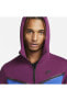 Фото #3 товара Sportswear Tech Fleece Full Zip Hoodie Sangria