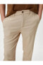 Фото #5 товара Chino Pantolon Cep Detaylı Yüksek Bel Slim Fit