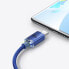 Фото #9 товара Kabel przewód do szybkiego ładowania i transferu danych USB - USB-C 100W 1.2m niebieski