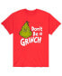 Фото #1 товара Men's Dr. Seuss The Grinch Don't Be a Grinch T-shirt