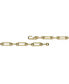 Фото #3 товара Radiant 14K Gold-Plated Link Chain Bracelet