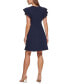Фото #2 товара Платье DKNY с рукавами-фонариками и расклешенной юбкой
