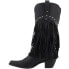 Фото #7 товара Roper Oakley Studded Pointed Toe Cowboy Womens Black Dress Boots 09-021-1556-06