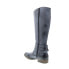 Фото #6 товара Roan by Bed Stu Gayla FR85814 Womens Gray Leather Zipper Knee High Boots 7