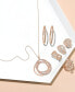 ფოტო #5 პროდუქტის Strawberry & Nude™ Diamond Interlocking Rings 18" Pendant Necklace (1 ct. t.w.) in 14k Rose, Yellow or White Gold