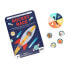 PETIT COLLAGE Rocket Race Game Tin