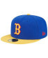 ფოტო #3 პროდუქტის Men's Royal, Yellow Boston Red Sox Empire 59FIFTY Fitted Hat