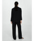 ფოტო #2 პროდუქტის Women's Textured Flowy Pants