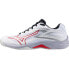 MIZUNO Lightning Star Z7 junior volleyball shoes White / Salsa / Black, 36.5 - фото #1