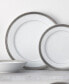 Фото #15 товара Crestwood Platinum Set of 4 Dinner Plates, Service For 4