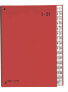 Фото #1 товара Канцелярские товары для детей PAGNA Прокладка индексирующая Color 32 отделения 1-31 красная