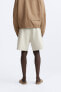 Faded jogging bermuda shorts