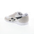 Фото #11 товара Reebok Classic Nylon Mens White Suede Lace Up Lifestyle Sneakers Shoes