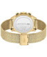 ფოტო #2 პროდუქტის Men's Neoheritage Gold-Tone Mesh Bracelet Watch 42mm