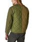 Фото #2 товара Men's Patchwork Quilted Bomber Jacket