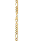 ფოტო #3 პროდუქტის Cuban Figaro Link 22" Chain Necklace, Created for Macy's