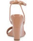 ფოტო #3 პროდუქტის Women's Konna Ankle Strap Wedge Sandals