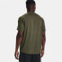 UNDER ARMOUR Tech Fade short sleeve T-shirt Marine Od Green / Black, M - фото #3