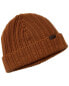 Фото #1 товара Hickey Freeman Marled Ribbed Cashmere Hat Men's Brown Os