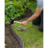 NATUR Beutel mit 10 Dbeln fr Gartenkante aus Polypropylen - H 26,7 x 1,9 x 1,8 cm - Beige taupe