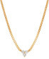 Giani Bernini cubic Zirconia Trio Collar Necklace in Gold-Plated Sterling Silver, 16" + 2" extender, Created for Macy's