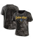 Фото #1 товара Women's Black Distressed Golden State Warriors Breakaway T-shirt