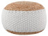 Фото #2 товара Sitzpouf Jute Sitzhocker rund 50x50 cm