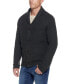 Фото #6 товара Men's Lined Toggle Cardigan Sweater