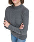 Фото #4 товара Women's Funnel Neck Dolman-Sleeve Sweater