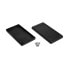 Plastic case Kradex Z34A - 129x68x20mm black