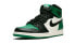 Кроссовки Nike Air Jordan 1 Retro High Pine Green (Белый, Зеленый)