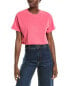 Фото #1 товара Perfectwhitetee Cropped T-Shirt Women's Pink O/S