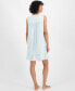 Фото #3 товара Women's Cotton Lace-Trim Chemise, Created for Macy's
