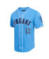 Фото #2 товара Рубашка мужская Pro Standard Ja Morant синяя Memphis Grizzlies Player Baseball кнопкаровка