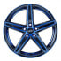 Фото #2 товара Колесный диск литой Oxigin 18 Concave blue polish HD 7.5x19 ET50 - LK5/114.3 ML72.6