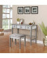 Madison Vanity Set with Bench and Mirror