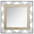 Фото #1 товара Зеркало интерьерное Wellhome "Joe" Square Black 45,5 x 2 x 45,5 см