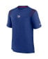 ფოტო #3 პროდუქტის Men's Royal New York Giants Sideline Player Uv Performance T-shirt
