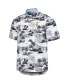 Men's Black Arizona State Sun Devils Tropical Horizons Button-Up Shirt