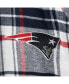 ფოტო #3 პროდუქტის Women's Navy, Red New England Patriots Accolade Flannel Pants