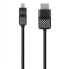 Фото #1 товара Belkin Mini DisplayPort to HDTV Cable - 1.8 m - Mini DisplayPort - HDMI - Male - Male - Black