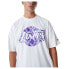 ფოტო #5 პროდუქტის NEW ERA 60357108 NBA Infill Logo Los Angeles Lakers short sleeve T-shirt