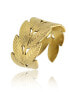 Фото #1 товара Decent Mary EWR23025G Gold Plated Steel Ring