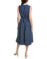 Фото #2 товара Платье джинсовое Anne Klein Denim Midi для женщин