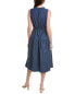 Фото #2 товара Anne Klein Denim Midi Dress Women's