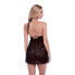 Eco Lace and Mesh Chemise, 2 Teile